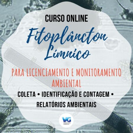 Curso Online Fitoplâncton Límnico para Licenciamento e Monitoramento Ambiental