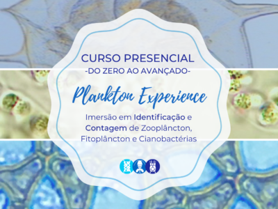 Curso Presencial Plankton Experience: Imersão em Identificação e Contagem de Zooplâncton, Fitoplâncton e Cianobactérias